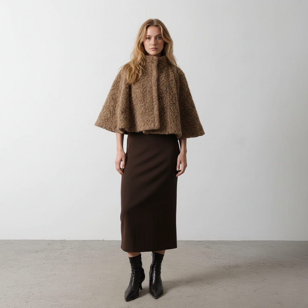 Calien&Carmel Feathered Kaşe Panço