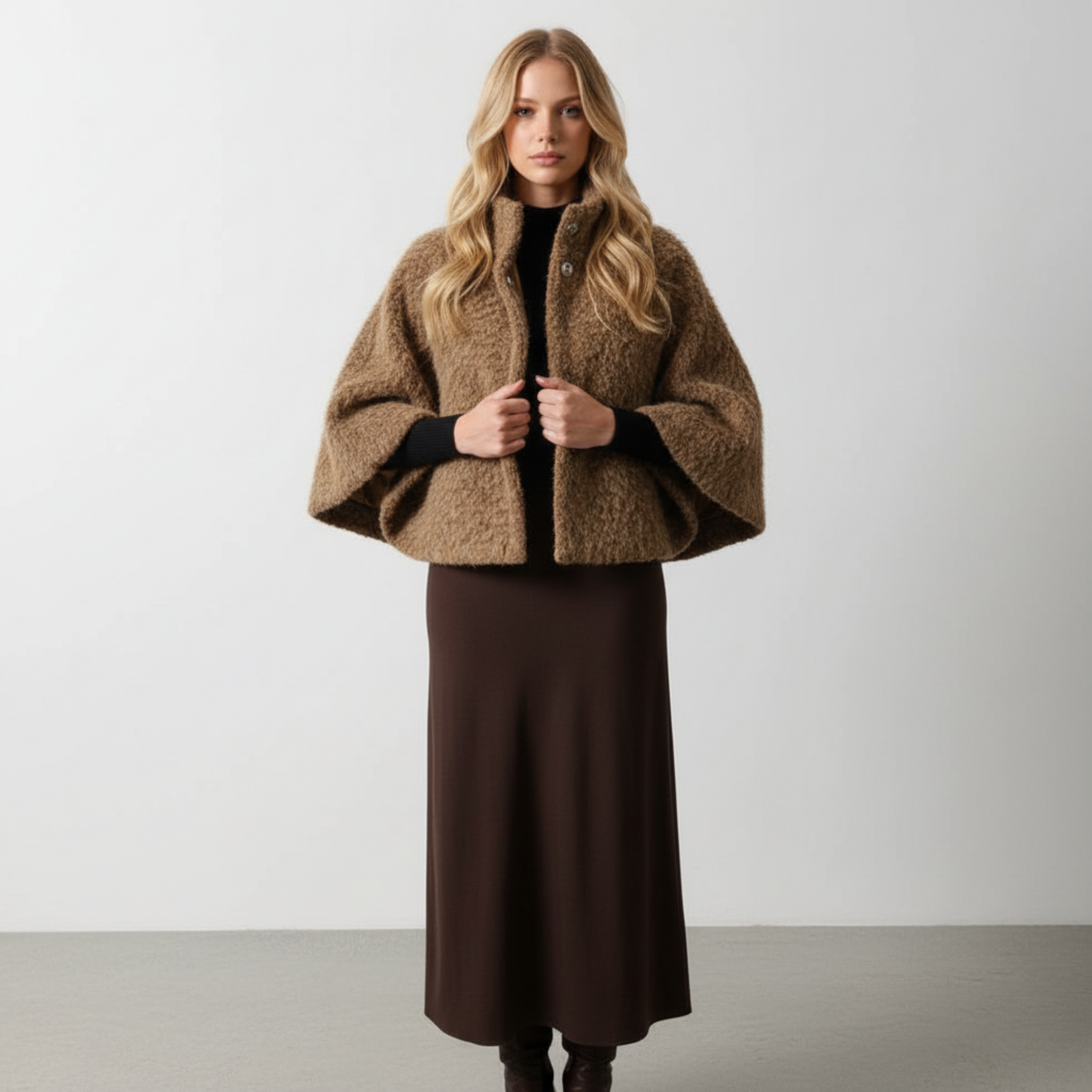 Calien&Carmel Feathered Kaşe Panço