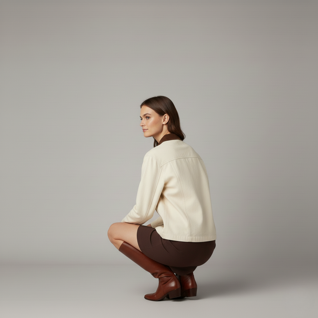 Calien&Carmel Reverse Collar Ceket