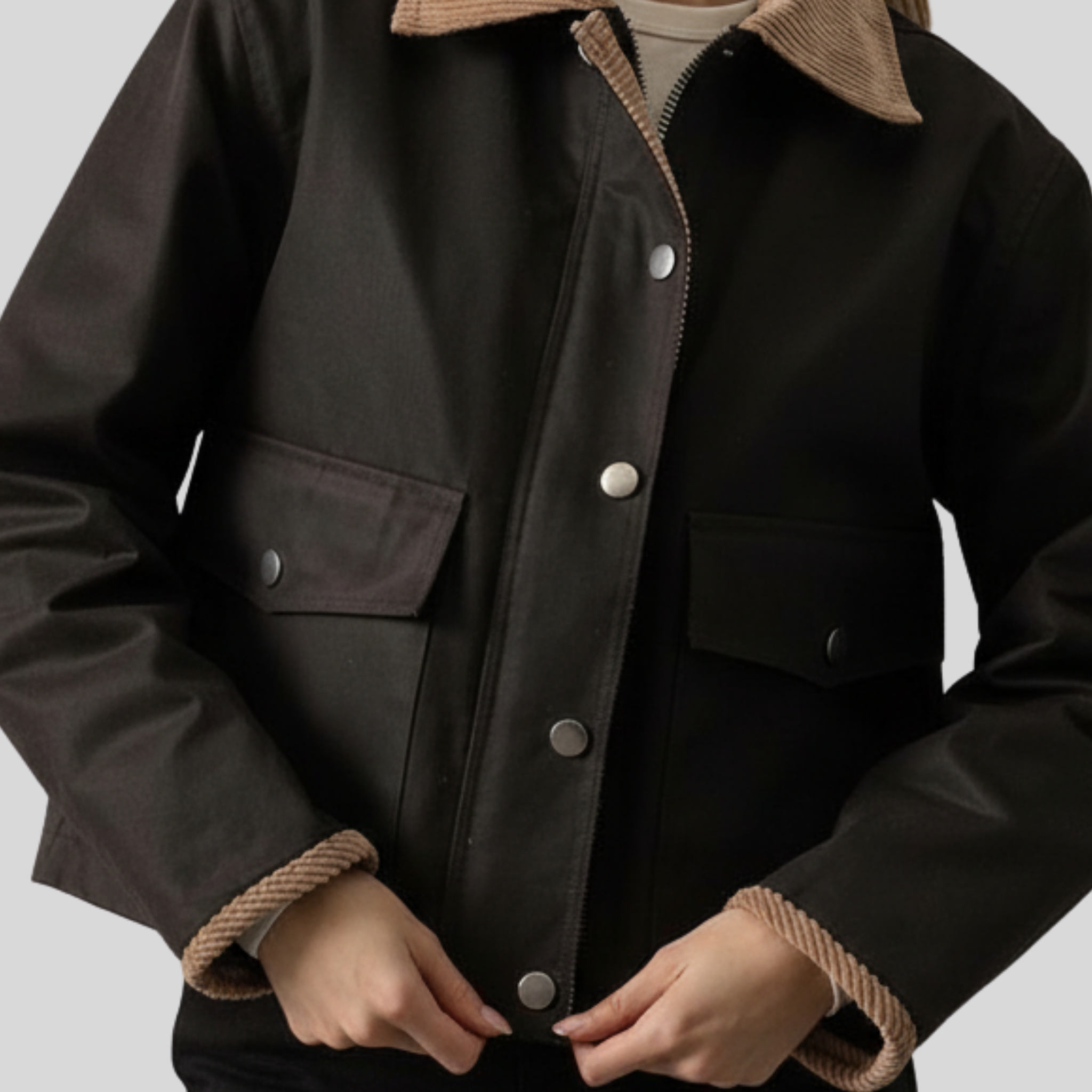 Calien&Carmel Ters Yaka Ceket