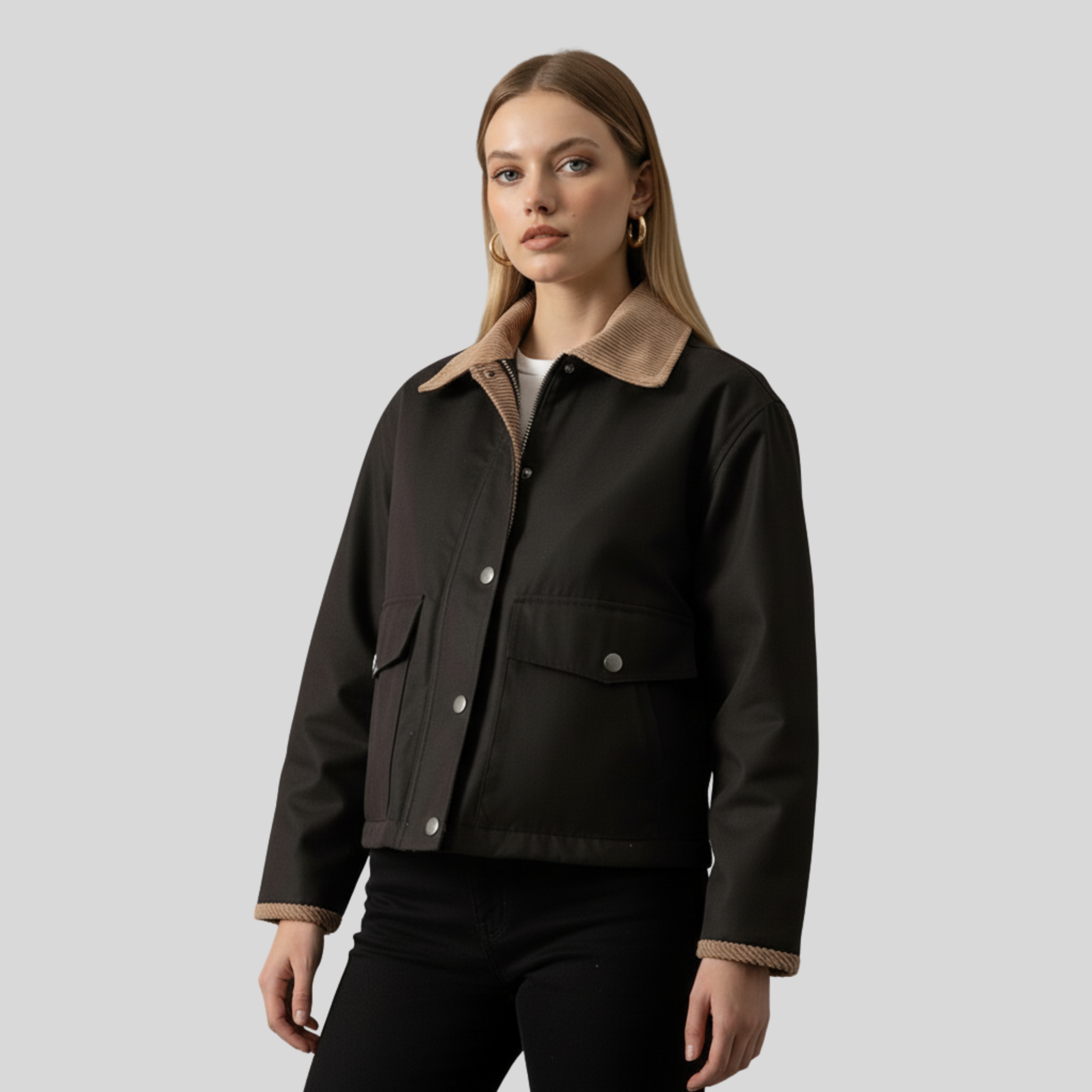 Calien&Carmel Ters Yaka Ceket