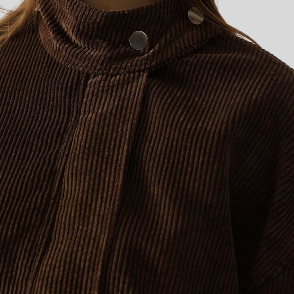 Calien&Carmel Velvet Çizgili Ceket