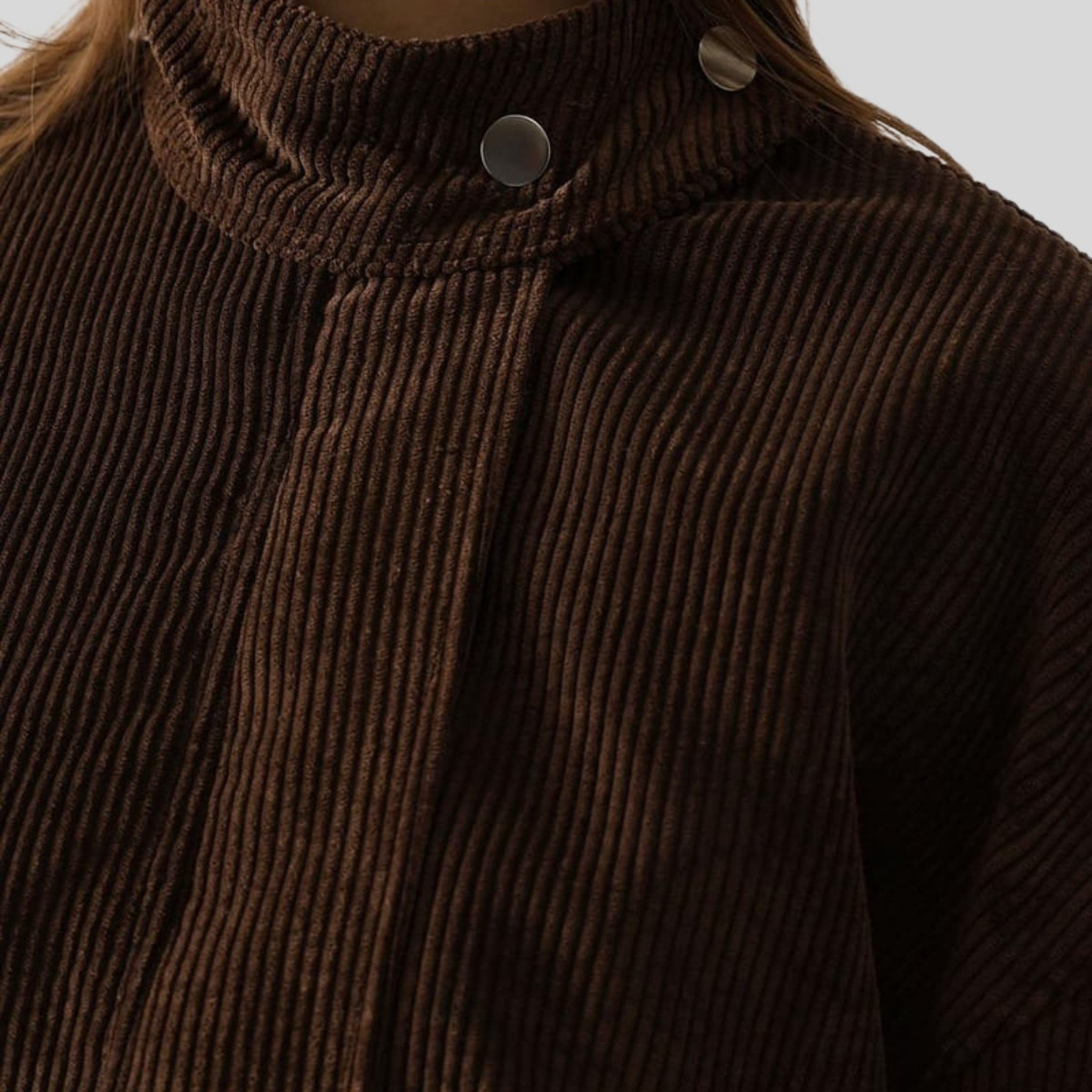 Calien&Carmel Velvet Çizgili Ceket