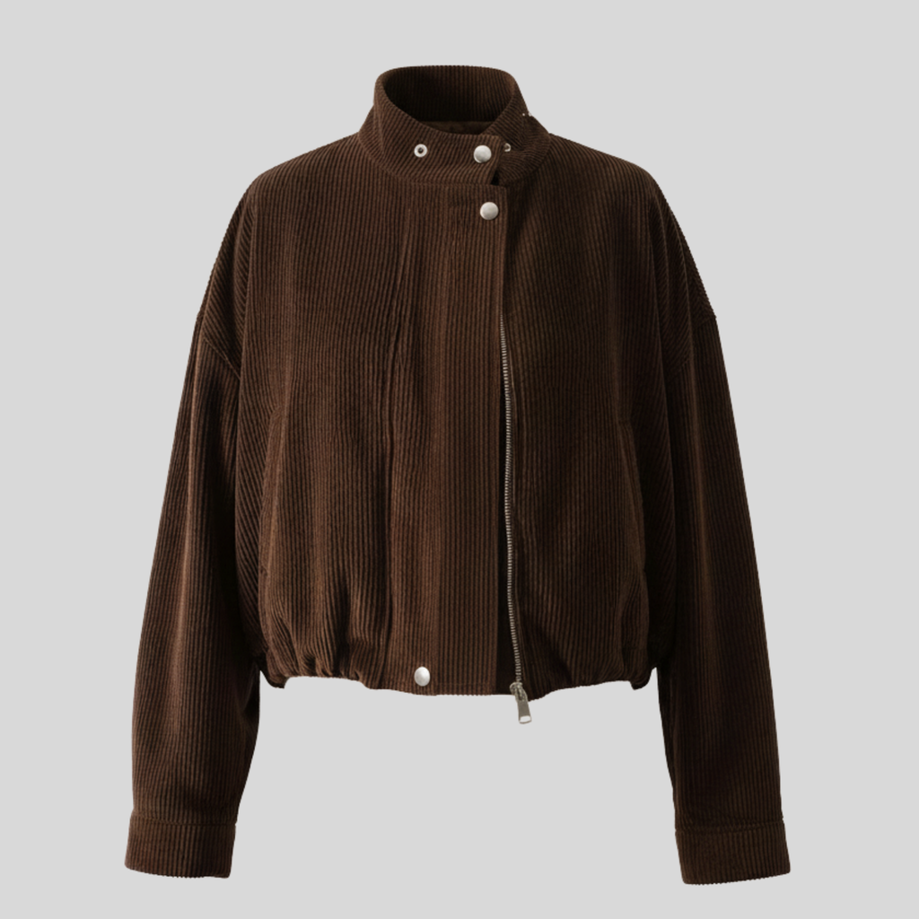 Calien&Carmel Velvet Çizgili Ceket