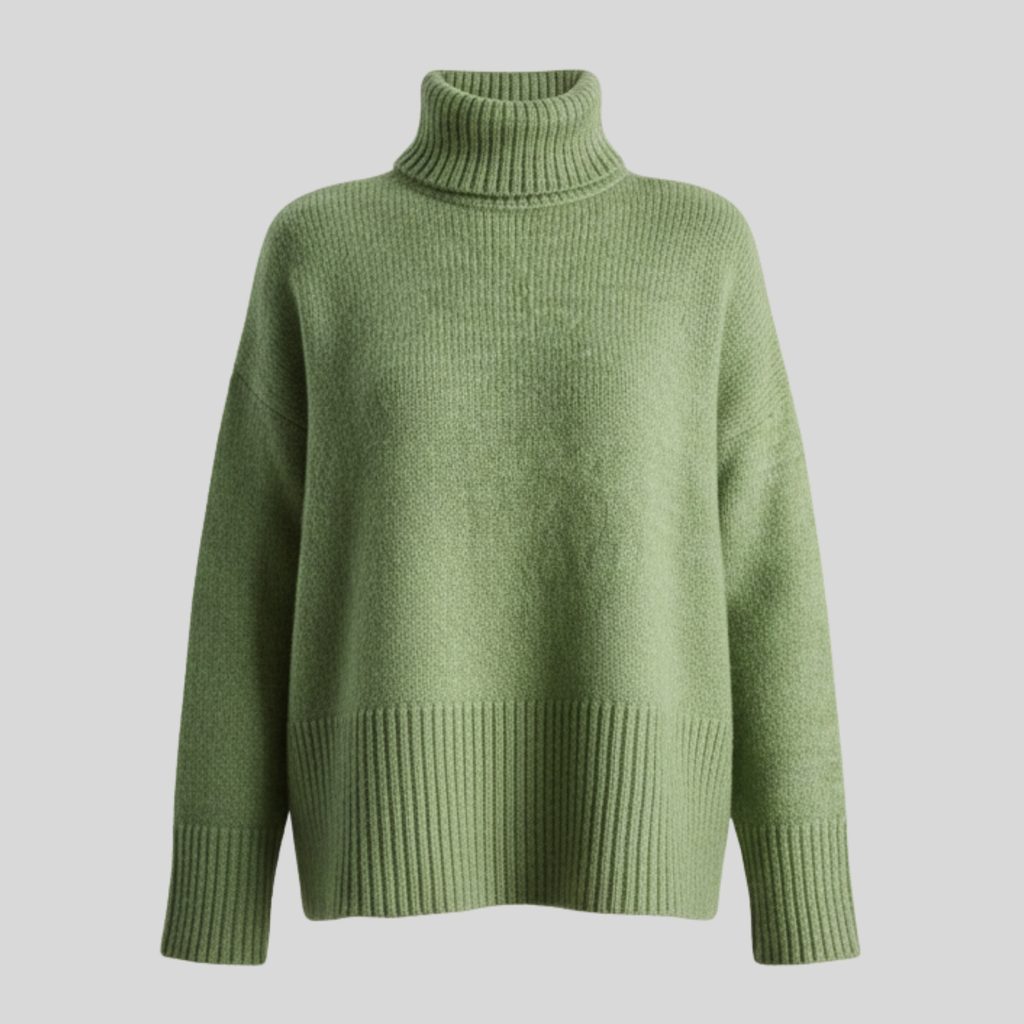 Calien&Carmel Yeşil Merin Kazak